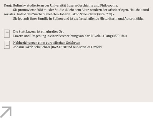 Website von Dunja Bulinsky